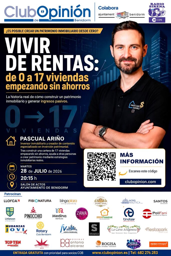 Pascual Ariño Club Opinion Benidorm